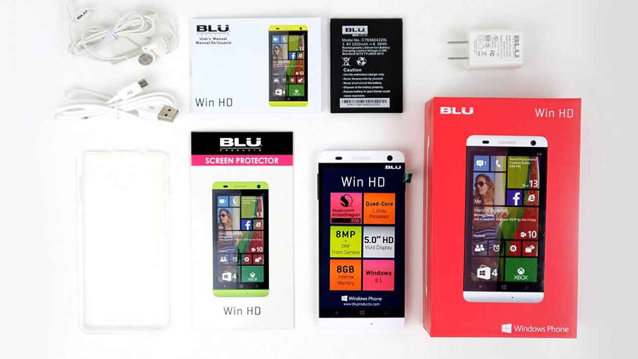 BLU Win HD LTE 4G specifications